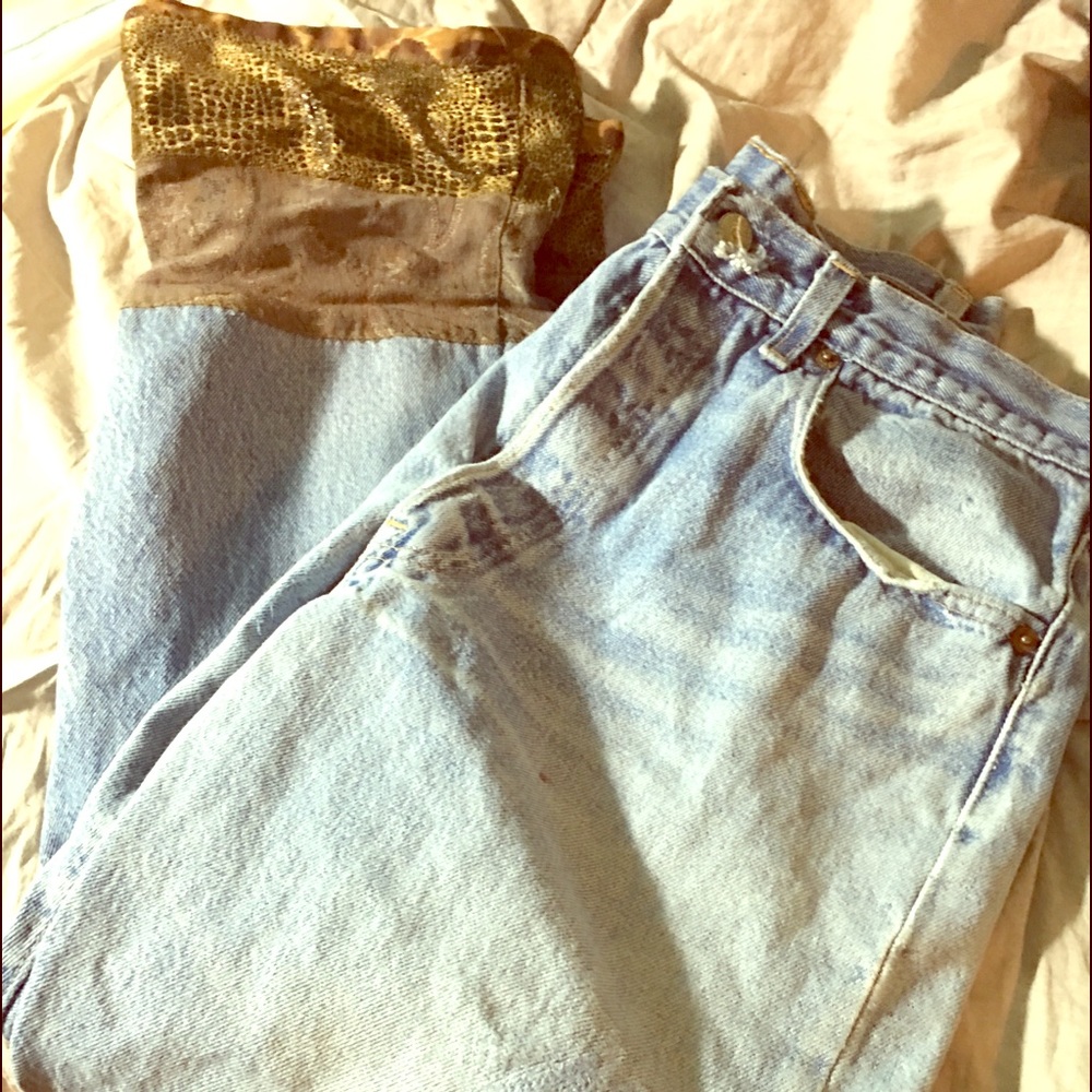 One of a kind Brazilian customized jeans